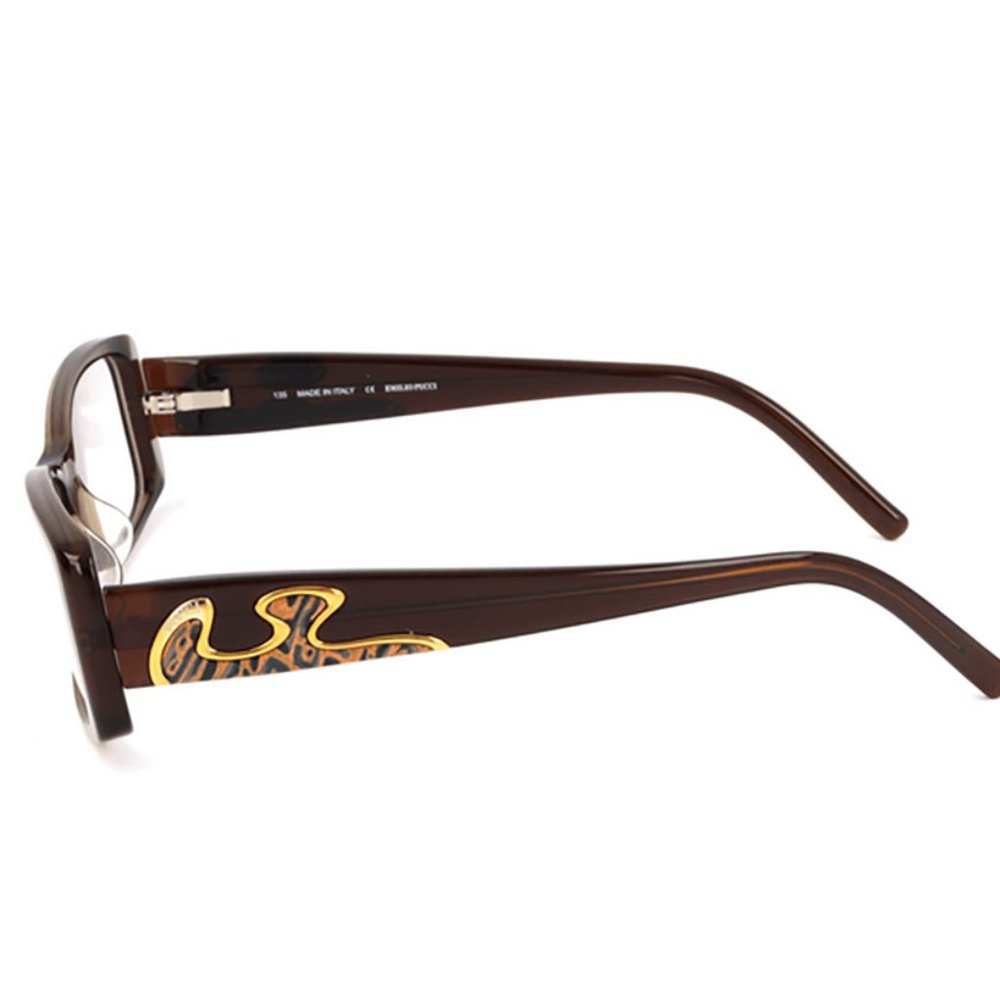 NEWT   EMILIO PUCCI EP2648 207 52/15/135 BROWN EYEGLASSES w BAG